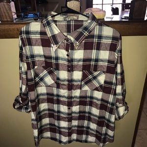 Flannel with gold detail